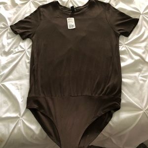Army green bodysuit